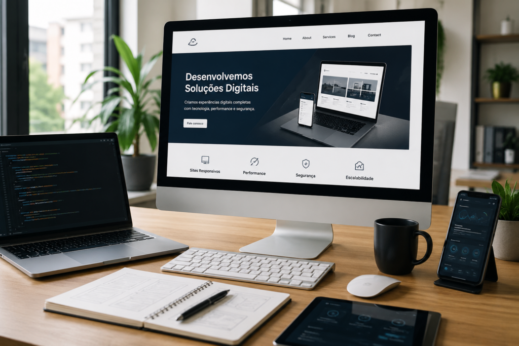 site & tecnologia
